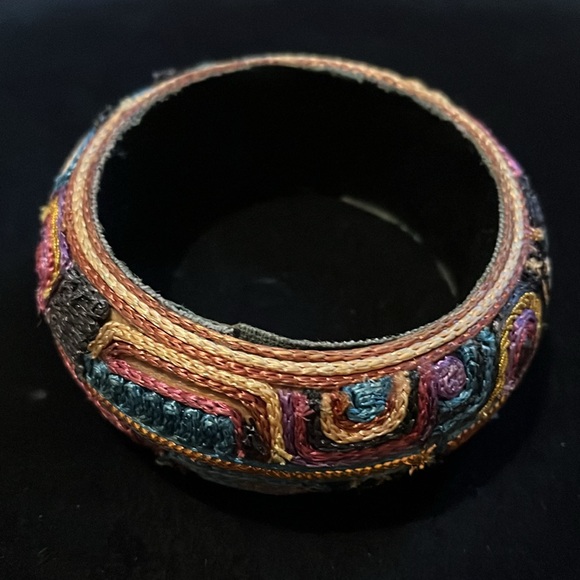 Pink, Blue, Yellow, & Black Bracelet - Picture 11 of 17